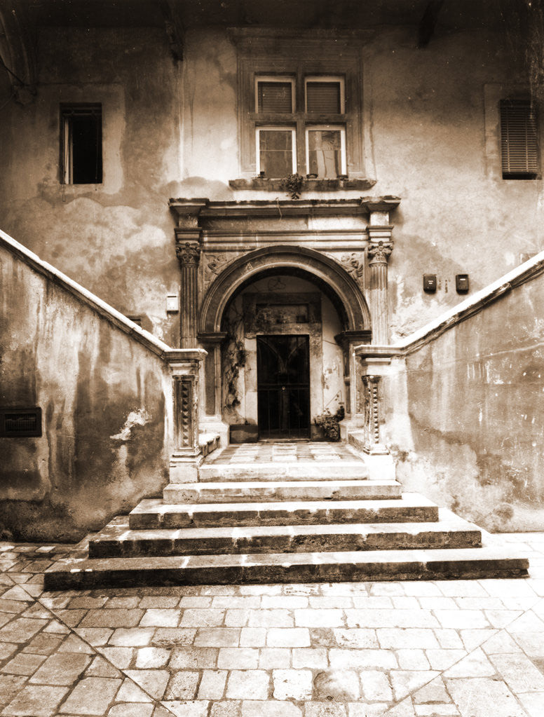 Detail of Palazzo Fiori, L'Aquila, L'Aquila, Abruzzo by Anonymous