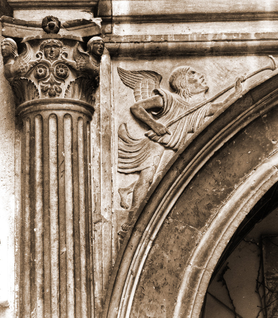 Detail of Palazzo Fiori, L'Aquila, L'Aquila, Abruzzo by Anonymous