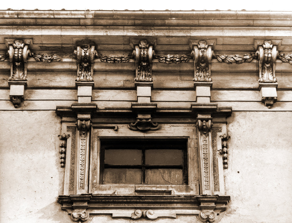 Detail of Palazzo Franchi-Cappelli, L'Aquila, L'Aquila, Abruzzo by Anonymous