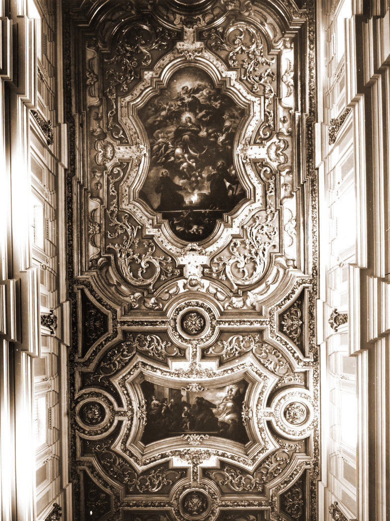 Detail of Collegiate complex (S. Bernardino), L'Aquila, L'Aquila, Abruzzo by Anonymous