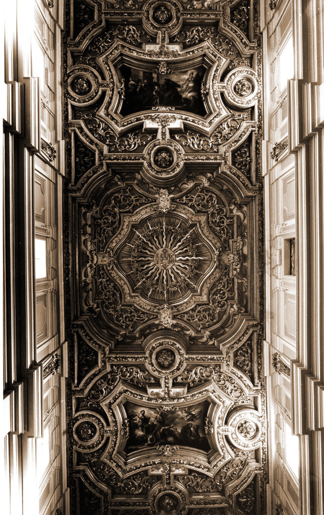 Detail of Collegiate complex (S. Bernardino), L'Aquila, L'Aquila, Abruzzo by Anonymous
