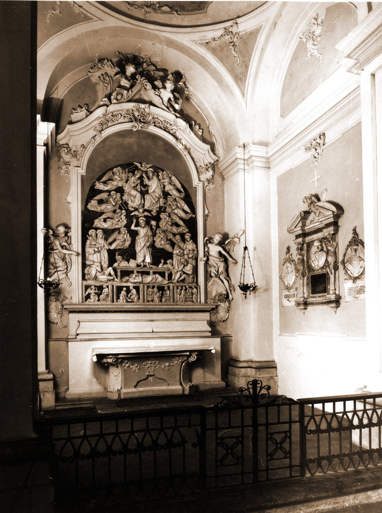 Detail of Collegiate complex (S. Bernardino), L'Aquila, L'Aquila, Abruzzo by Anonymous