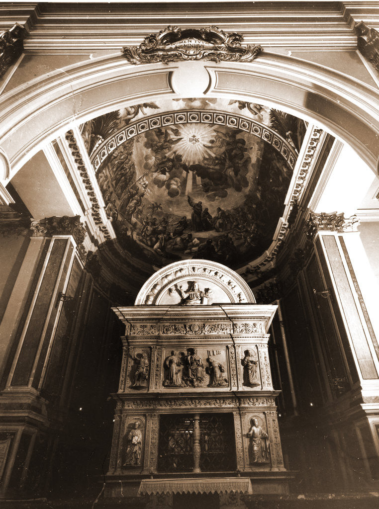 Detail of Collegiate complex (S. Bernardino), L'Aquila, L'Aquila, Abruzzo by Anonymous