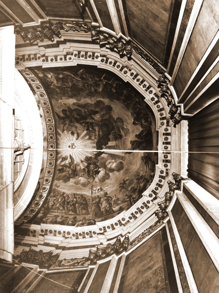 Detail of Collegiate complex (S. Bernardino), L'Aquila, L'Aquila, Abruzzo by Anonymous
