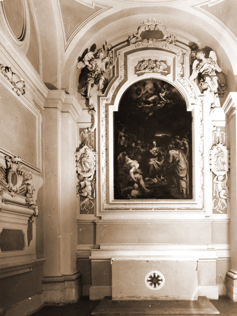 Detail of Collegiate complex (S. Bernardino), L'Aquila, L'Aquila, Abruzzo by Anonymous