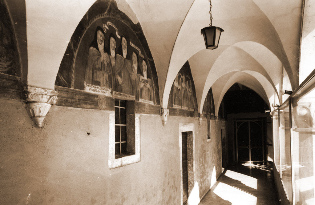 Detail of Collegiate complex (S. Bernardino), L'Aquila, L'Aquila, Abruzzo by Anonymous