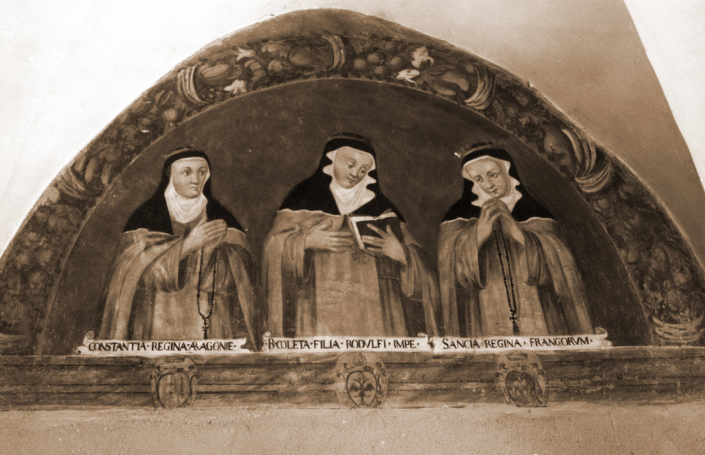 Detail of Collegiate complex (S. Bernardino), L'Aquila, L'Aquila, Abruzzo by Anonymous