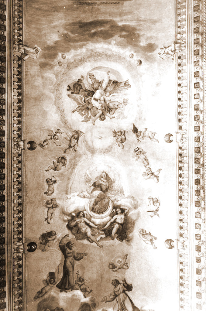Detail of Collegiate complex (S. Bernardino), L'Aquila, L'Aquila, Abruzzo by Anonymous