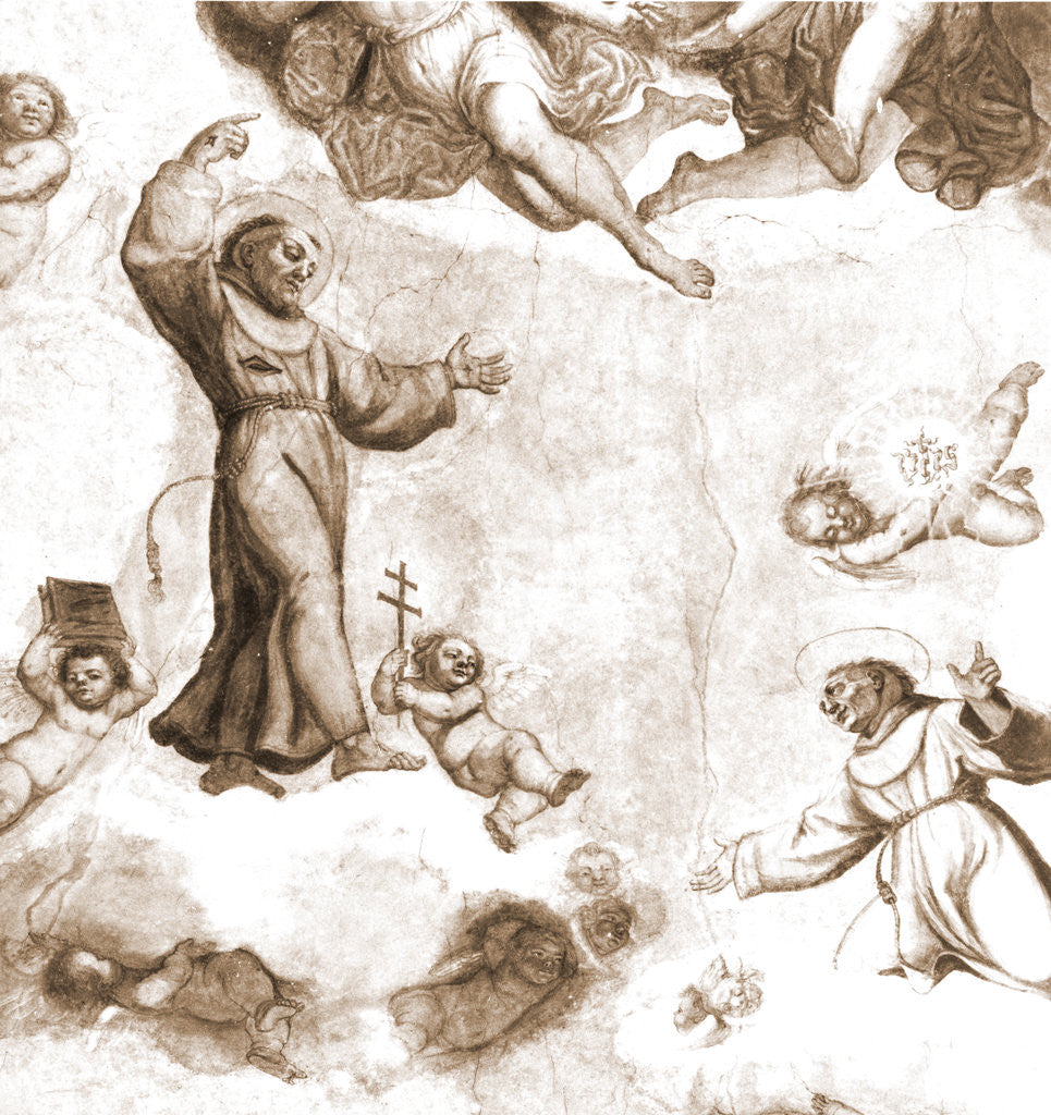 Detail of Collegiate complex (S. Bernardino), L'Aquila, L'Aquila, Abruzzo by Anonymous