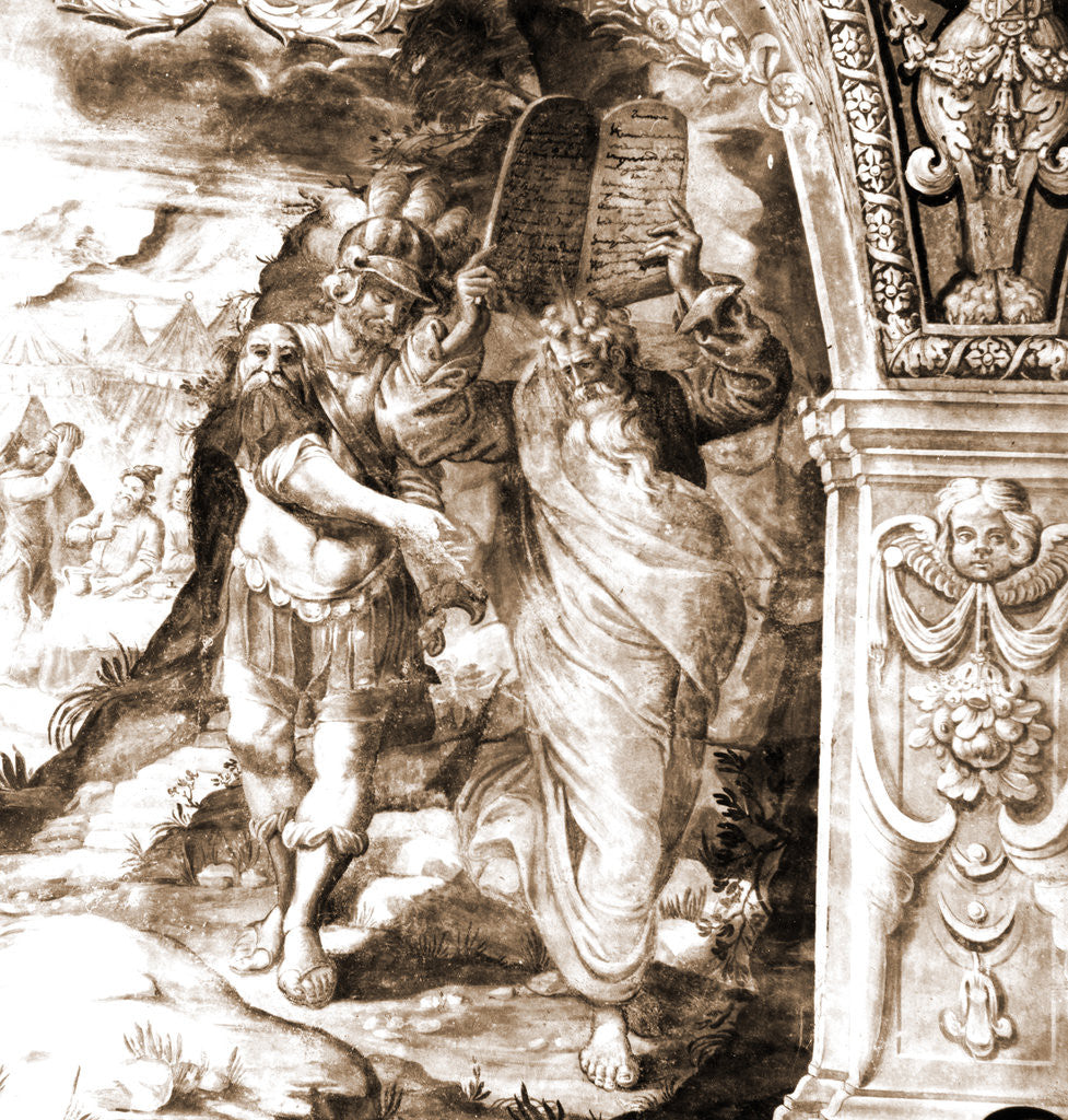 Detail of Collegiate complex (S. Bernardino), L'Aquila, L'Aquila, Abruzzo by Anonymous