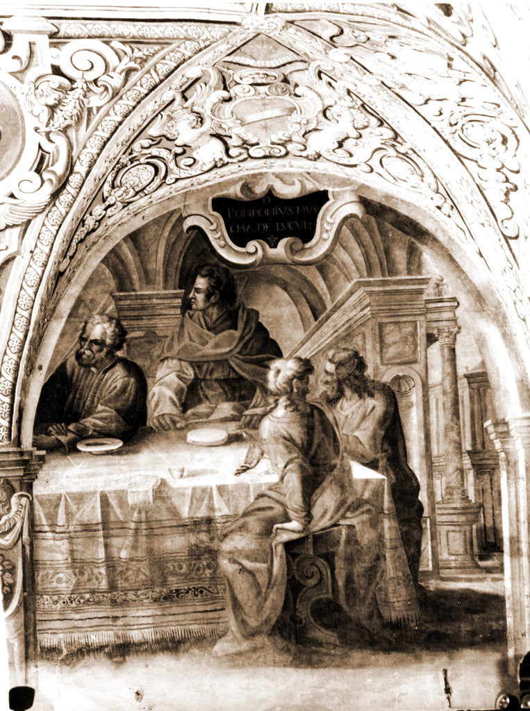 Detail of Collegiate complex (S. Bernardino), L'Aquila, L'Aquila, Abruzzo by Anonymous