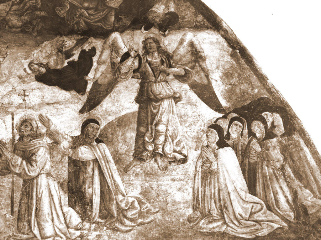 Detail of Convent of the Clarisse, L'Aquila, Abruzzo by Anonymous
