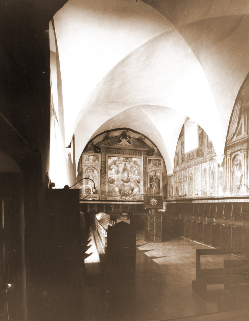 Detail of Convent of the Clarisse, L'Aquila, Abruzzo by Anonymous