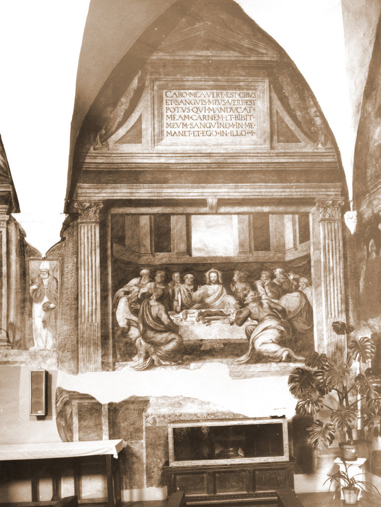 Detail of Convent of the Clarisse, L'Aquila, Abruzzo by Anonymous