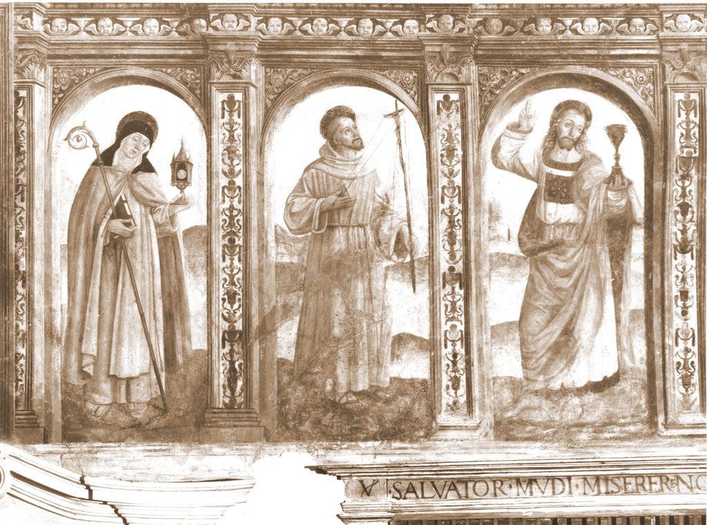 Detail of Convent of the Clarisse, L'Aquila, Abruzzo by Anonymous