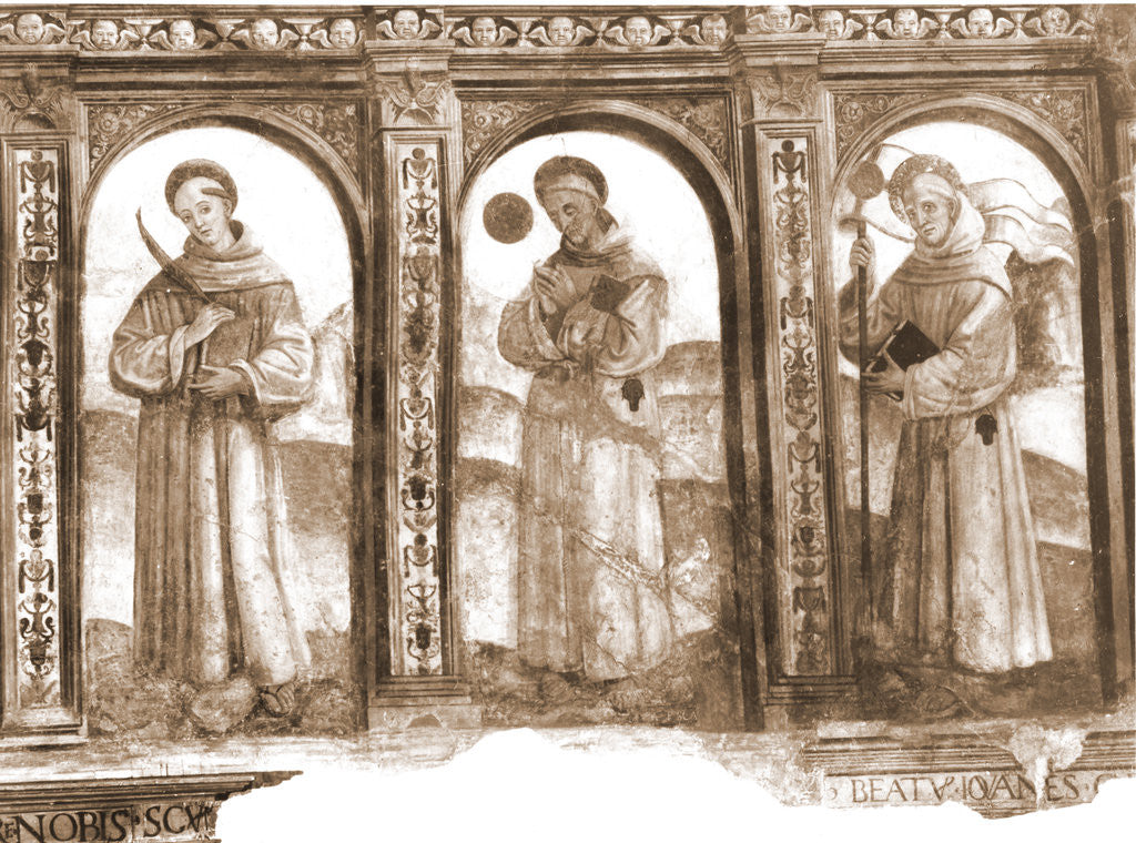 Detail of Convent of the Clarisse, L'Aquila, Abruzzo by Anonymous