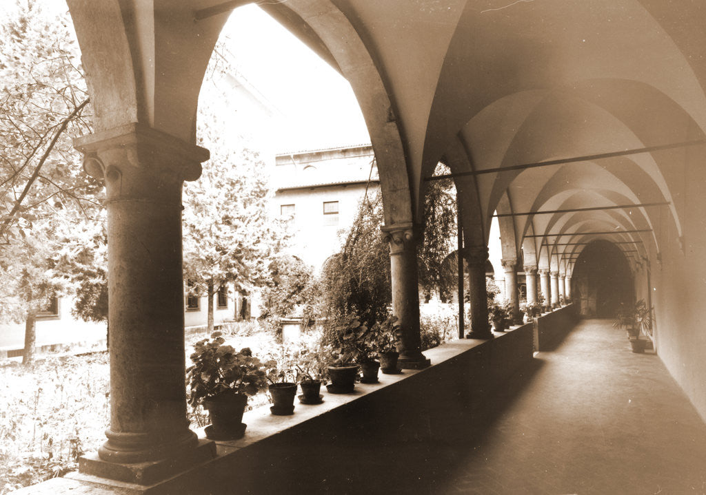 Detail of Convent of the Clarisse, L'Aquila, Abruzzo by Anonymous