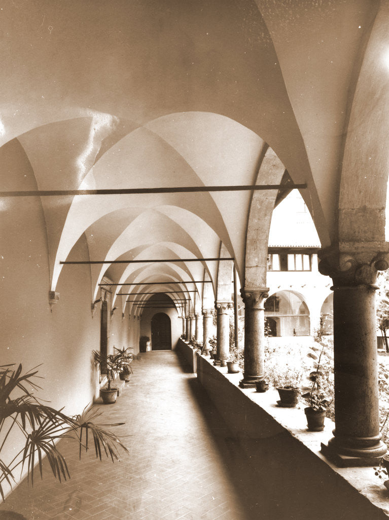 Detail of Convent of the Clarisse, L'Aquila, Abruzzo by Anonymous