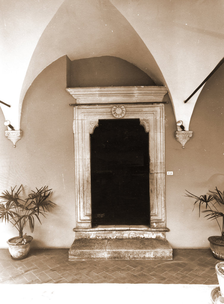 Detail of Convent of the Clarisse, L'Aquila, Abruzzo by Anonymous