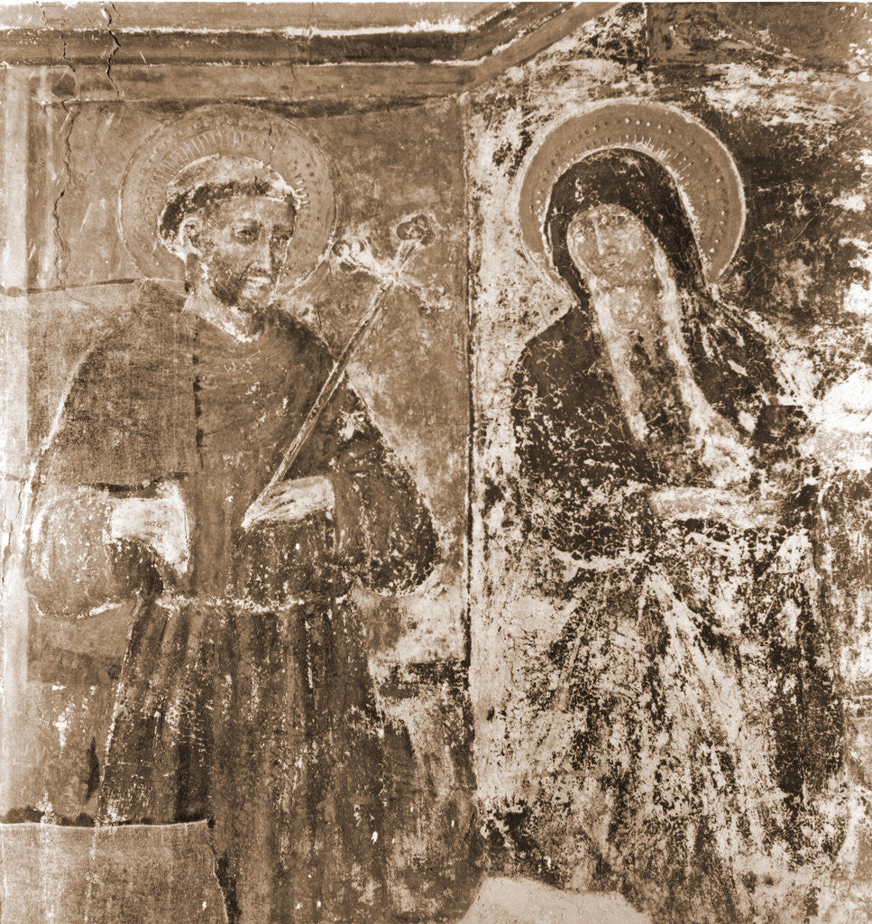 Detail of Convent of the Clarisse, L'Aquila, Abruzzo by Anonymous