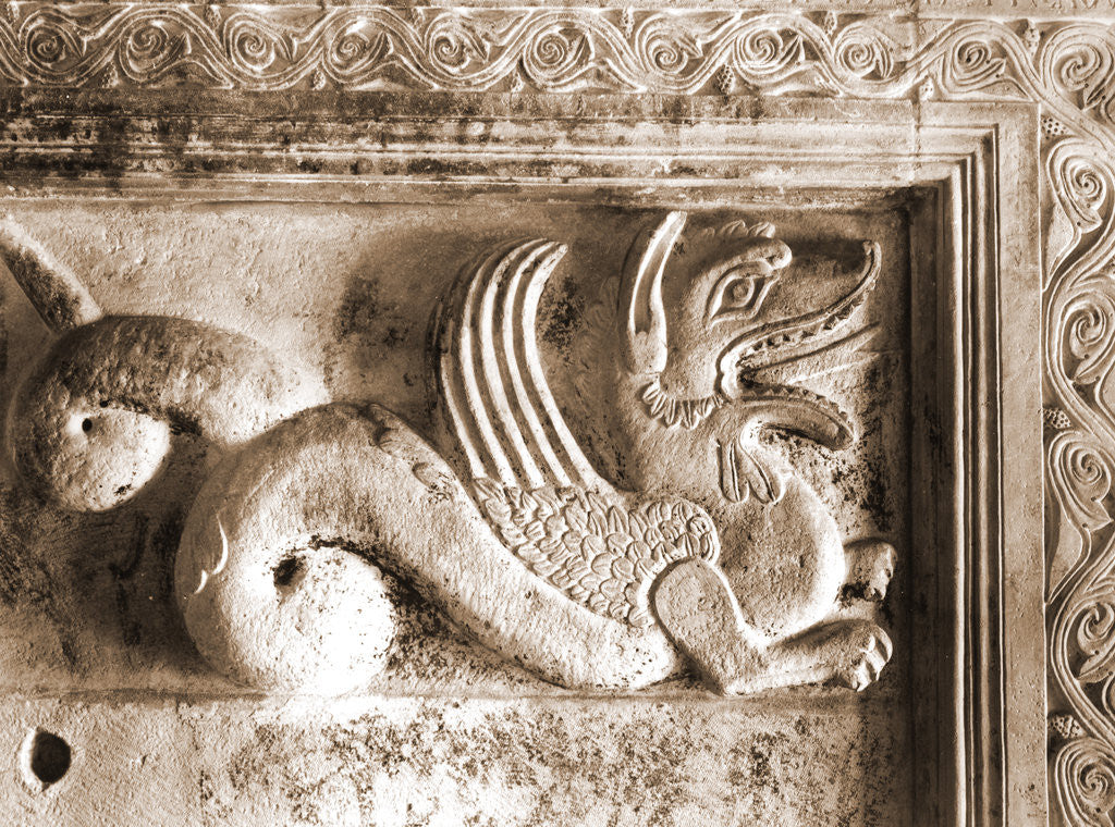 Detail of Oratory, S. Pellegrino, Bominaco, L'Aquila, Abruzzo by Anonymous