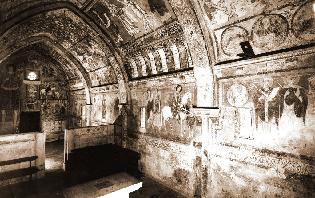 Detail of Oratory, S. Pellegrino, Bominaco, L'Aquila, Abruzzo by Anonymous