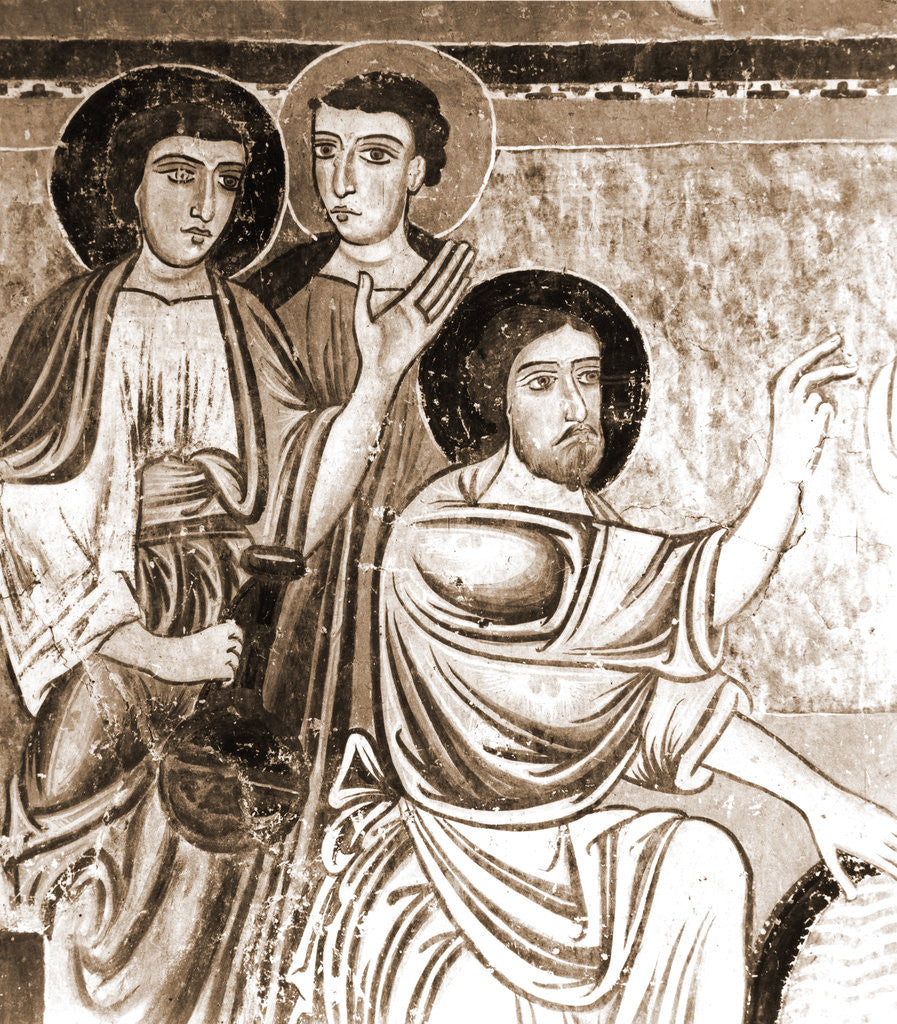 Detail of Oratory, S. Pellegrino, Bominaco, L'Aquila, Abruzzo by Anonymous