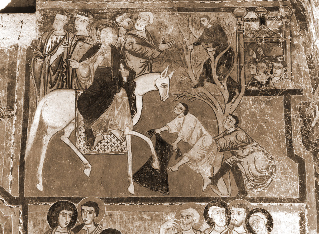 Detail of Oratory, S. Pellegrino, Bominaco, L'Aquila, Abruzzo by Anonymous