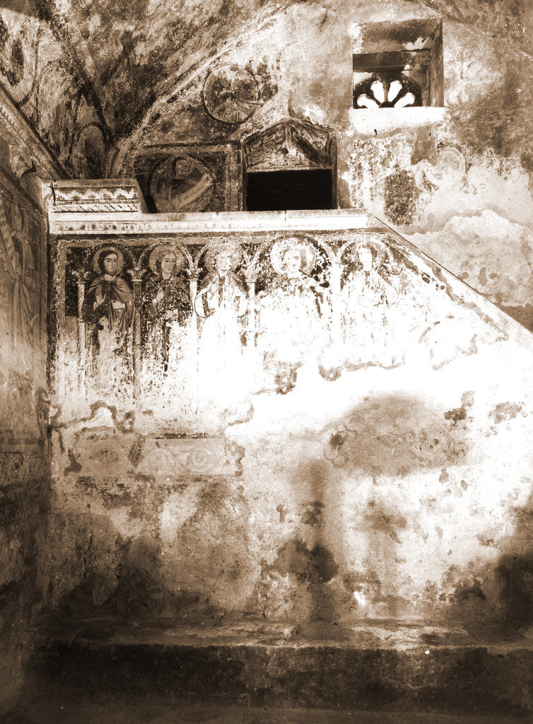 Detail of Oratory, S. Pellegrino, Bominaco, L'Aquila, Abruzzo by Anonymous