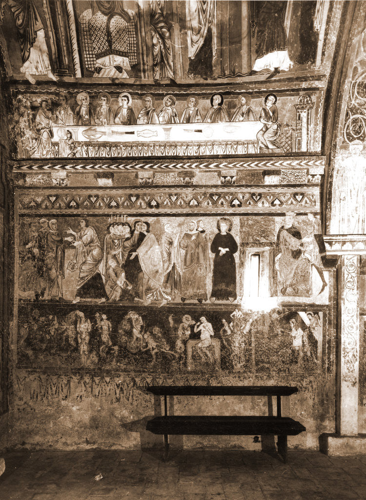 Detail of Oratory, S. Pellegrino, Bominaco, L'Aquila, Abruzzo by Anonymous