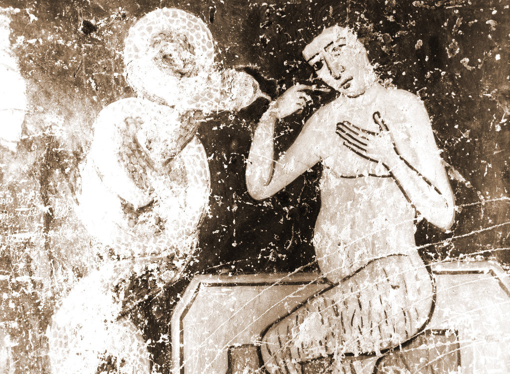 Detail of Oratory, S. Pellegrino, Bominaco, L'Aquila, Abruzzo by Anonymous