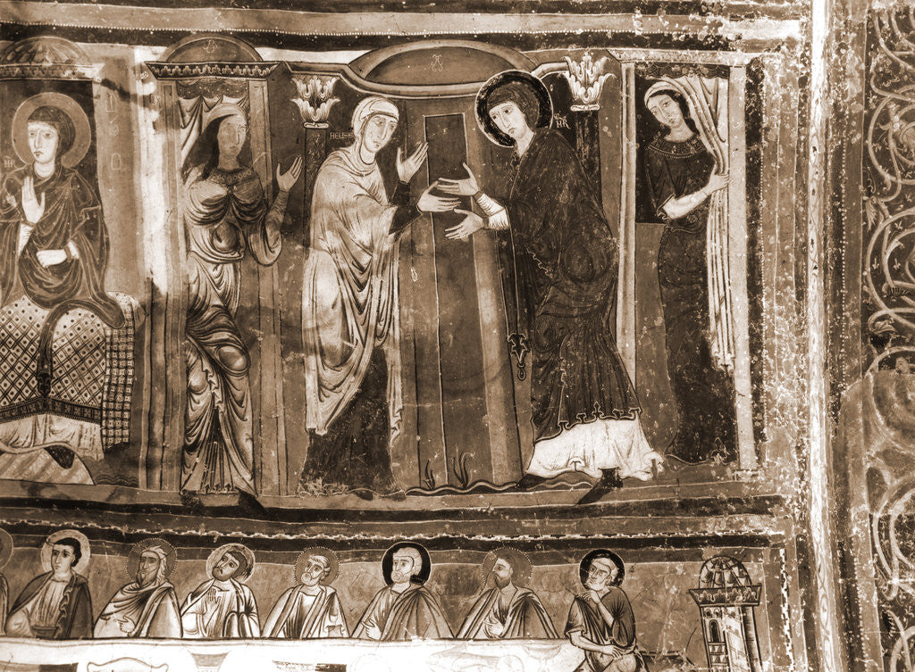 Detail of Oratory, S. Pellegrino, Bominaco, L'Aquila, Abruzzo by Anonymous