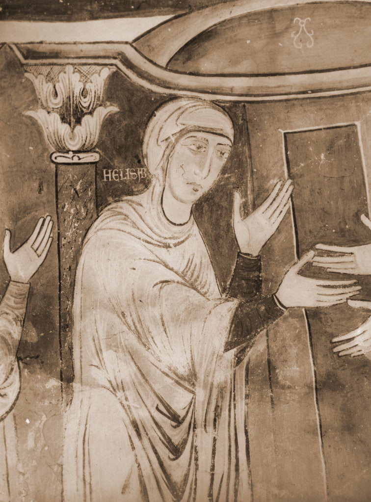 Detail of Oratory, S. Pellegrino, Bominaco, L'Aquila, Abruzzo by Anonymous