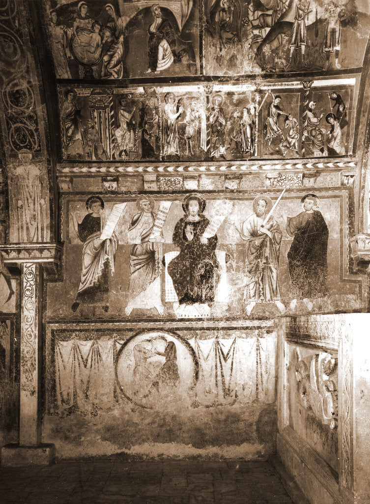 Detail of Oratory, S. Pellegrino, Bominaco, L'Aquila, Abruzzo by Anonymous