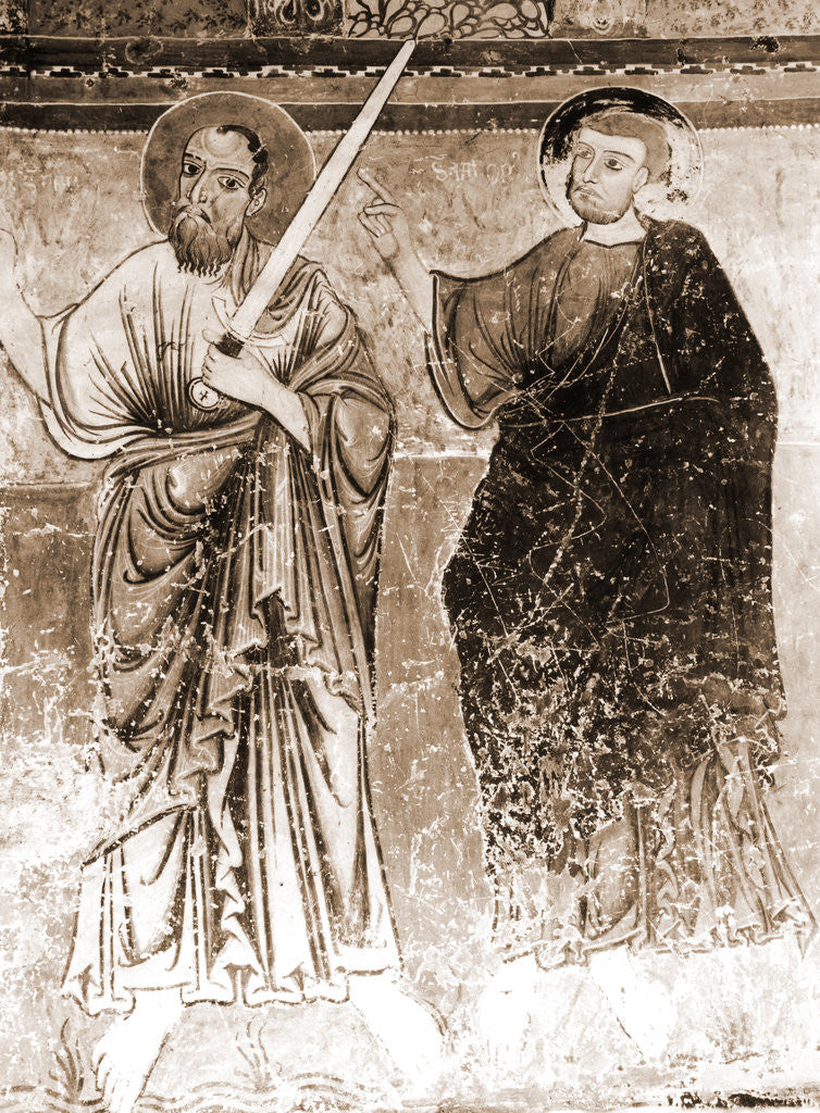 Detail of Oratory, S. Pellegrino, Bominaco, L'Aquila, Abruzzo by Anonymous