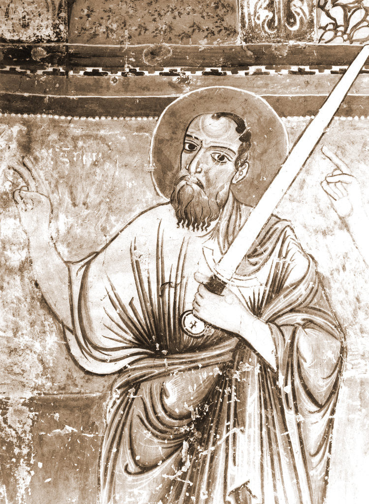 Detail of Oratory, S. Pellegrino, Bominaco, L'Aquila, Abruzzo by Anonymous