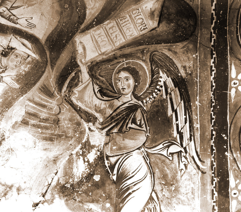 Detail of Oratory, S. Pellegrino, Bominaco, L'Aquila, Abruzzo by Anonymous