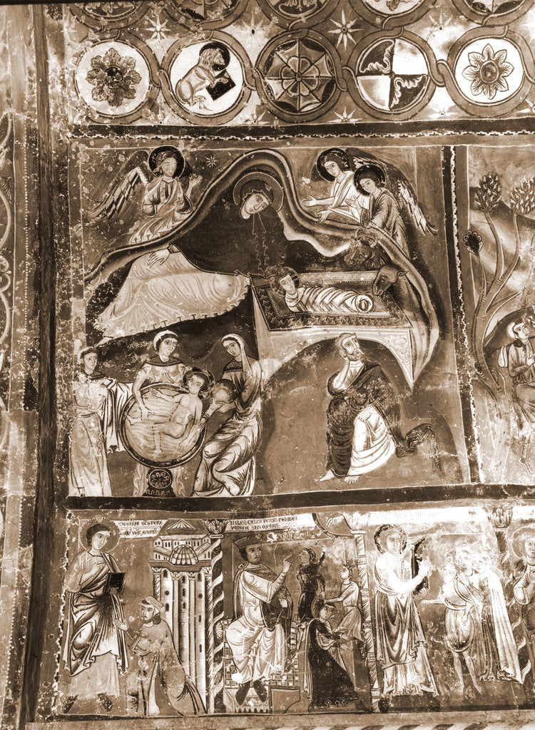 Detail of Oratory, S. Pellegrino, Bominaco, L'Aquila, Abruzzo by Anonymous
