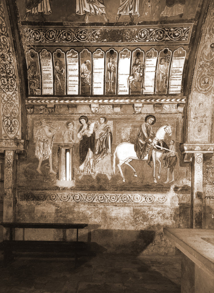 Detail of Oratory, S. Pellegrino, Bominaco, L'Aquila, Abruzzo by Anonymous