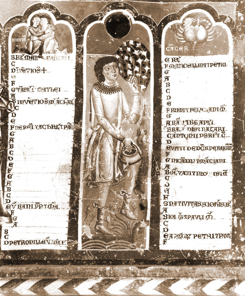 Detail of Oratory, S. Pellegrino, Bominaco, L'Aquila, Abruzzo by Anonymous