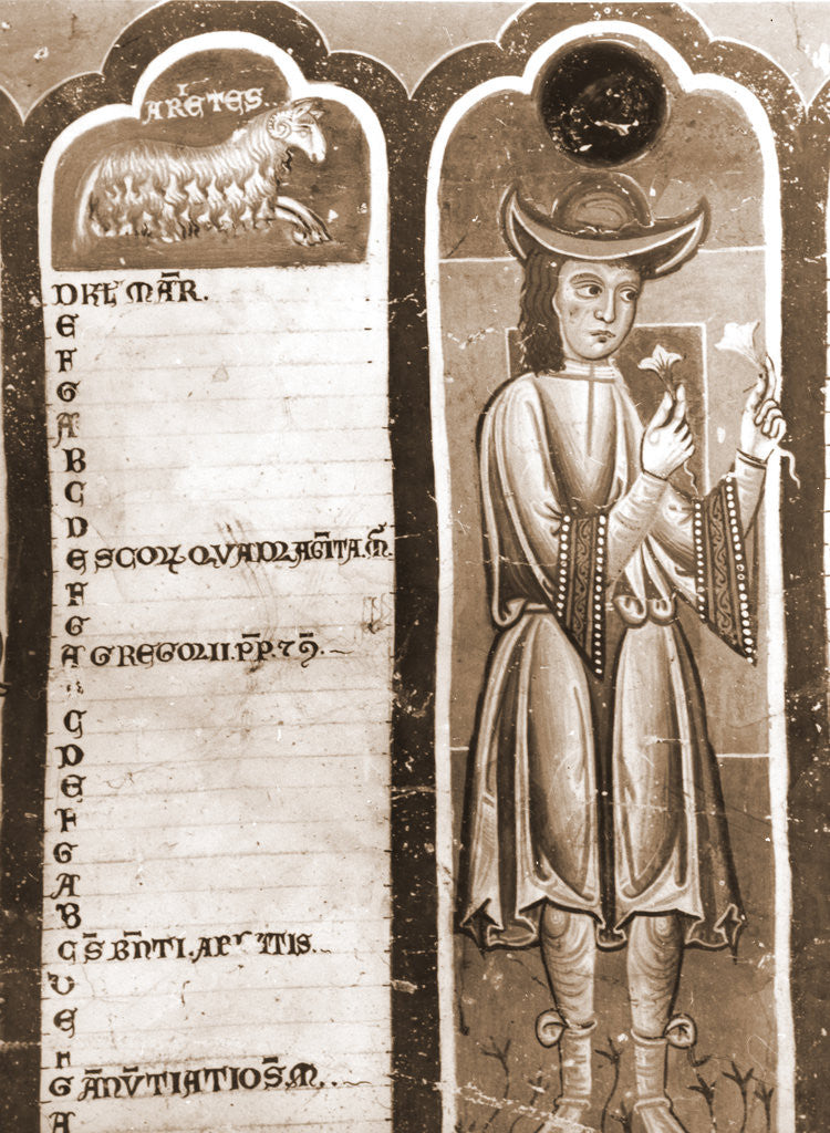 Detail of Oratory, S. Pellegrino, Bominaco, L'Aquila, Abruzzo by Anonymous