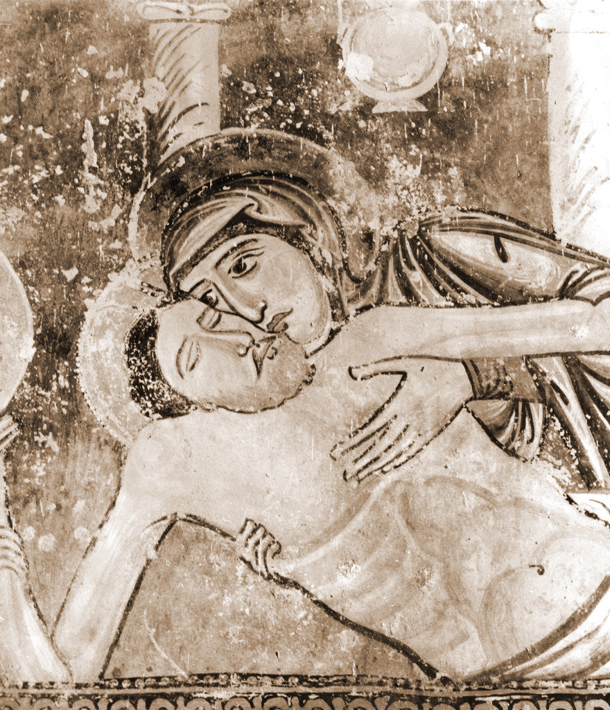 Detail of Oratory, S. Pellegrino, Bominaco, L'Aquila, Abruzzo by Anonymous