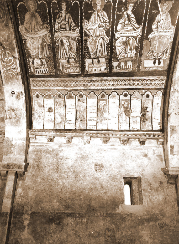 Detail of Oratory, S. Pellegrino, Bominaco, L'Aquila, Abruzzo by Anonymous