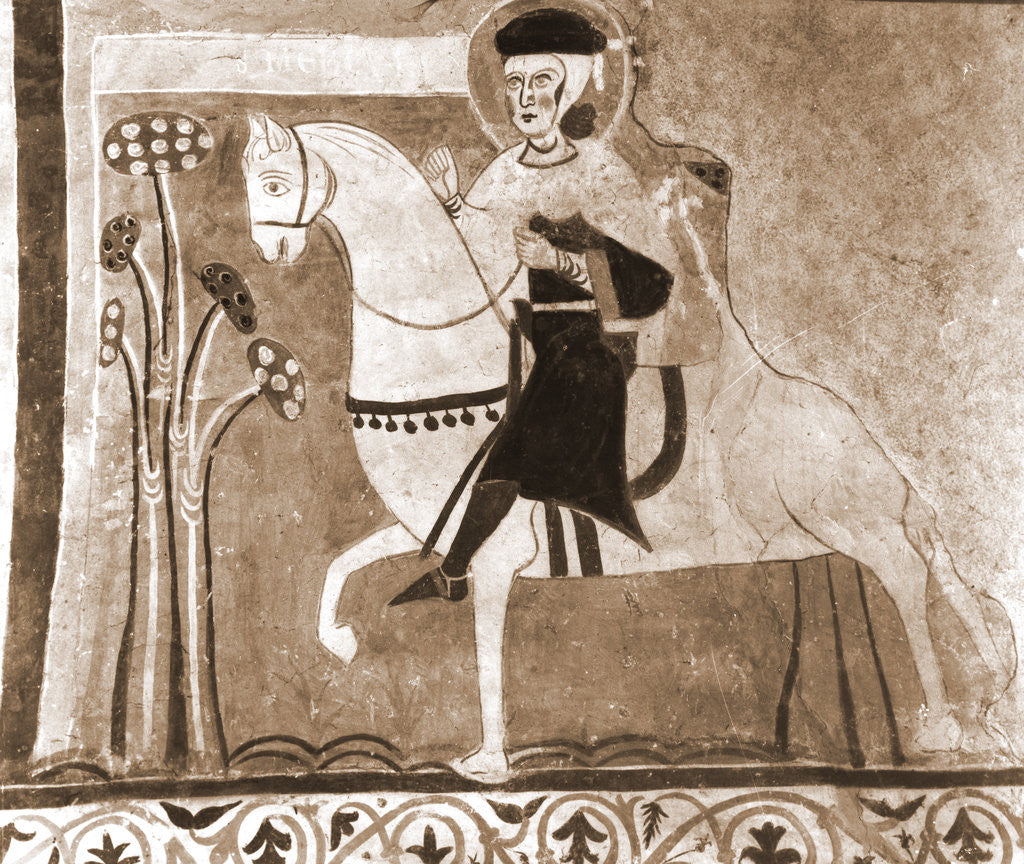 Detail of Oratory, S. Pellegrino, Bominaco, L'Aquila, Abruzzo by Anonymous