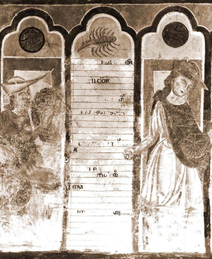 Detail of Oratory, S. Pellegrino, Bominaco, L'Aquila, Abruzzo by Anonymous