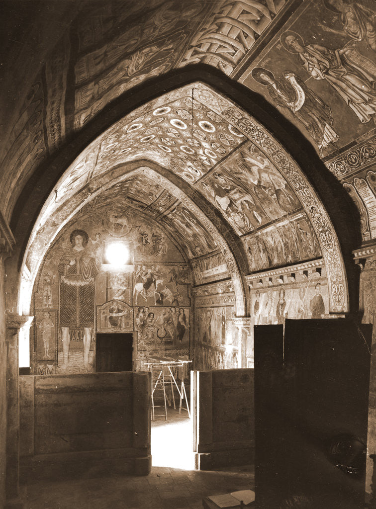 Detail of Oratory, S. Pellegrino, Bominaco, L'Aquila, Abruzzo by Anonymous