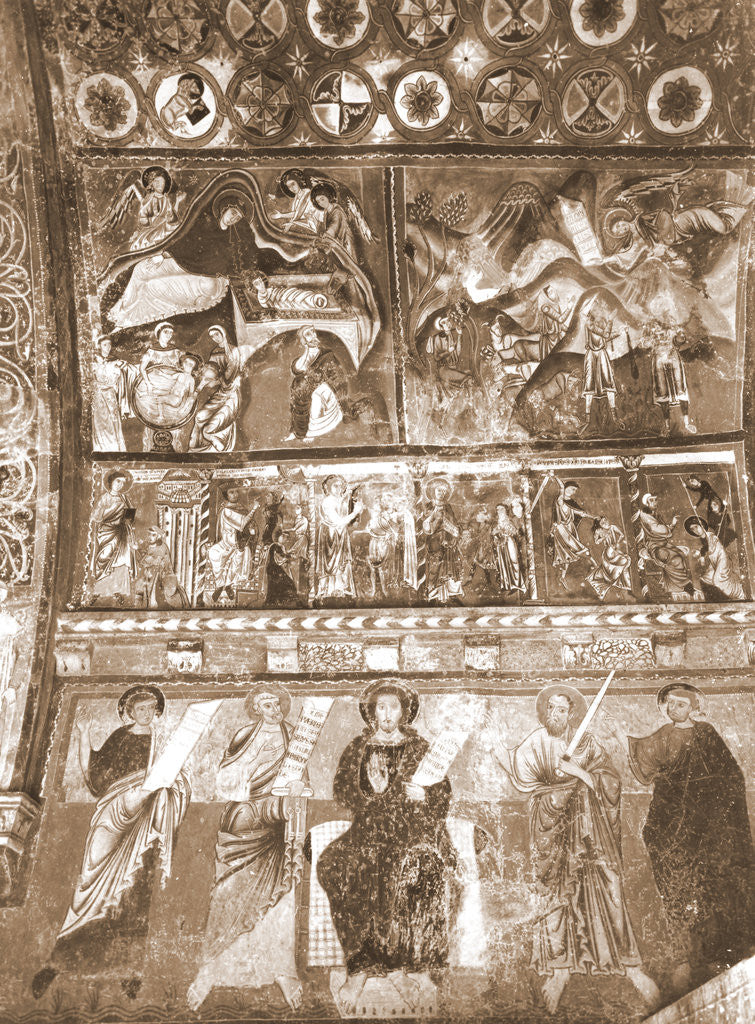 Detail of Oratory, S. Pellegrino, Bominaco, L'Aquila, Abruzzo by Anonymous