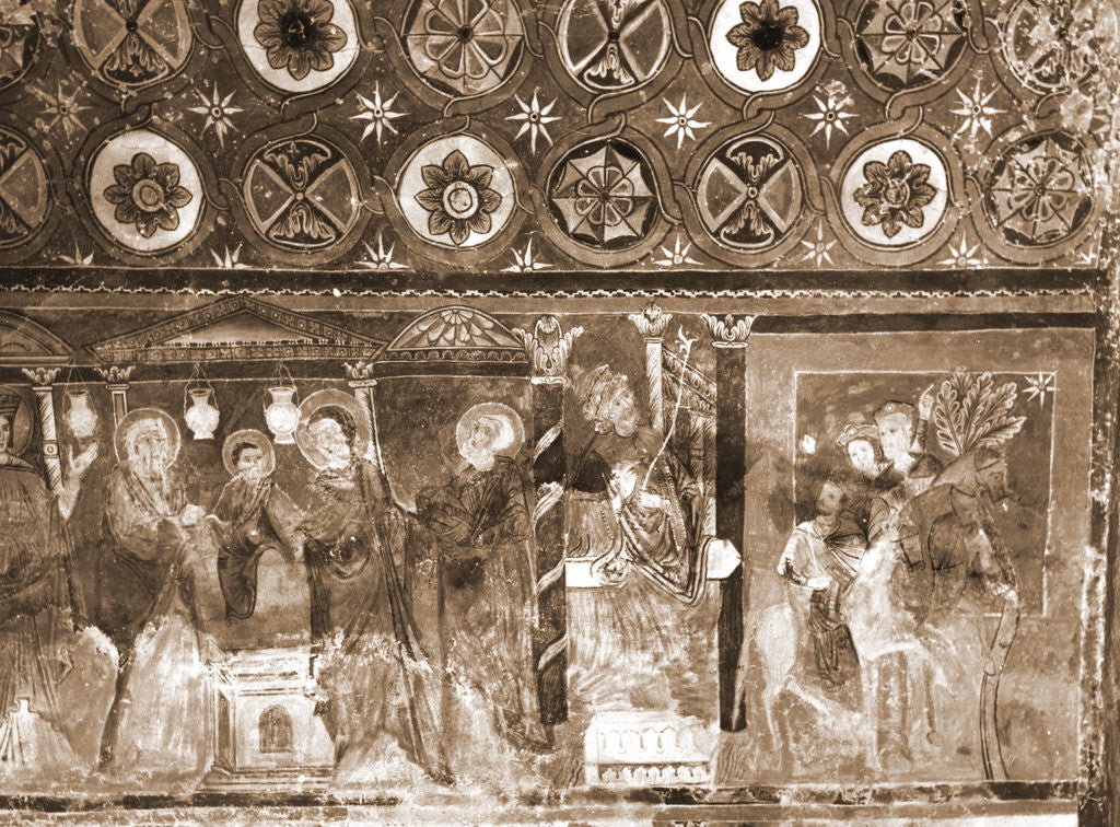 Detail of Oratory, S. Pellegrino, Bominaco, L'Aquila, Abruzzo by Anonymous