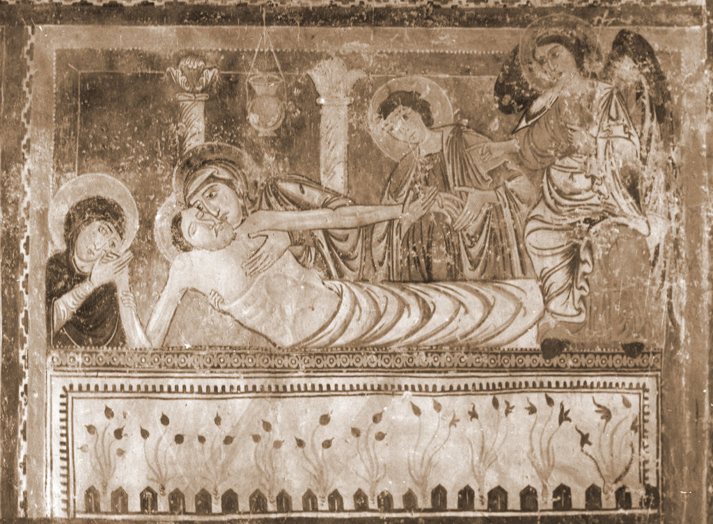 Detail of Oratory, S. Pellegrino, Bominaco, L'Aquila, Abruzzo by Anonymous