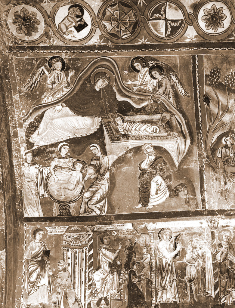 Detail of Oratory, S. Pellegrino, Bominaco, L'Aquila, Abruzzo by Anonymous